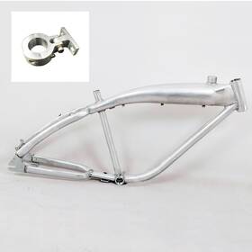 Cdhpower 762668518418 New 3.4l Brushed Alum Felt Faker Gas Frame 135mm Width And Mount-motorized Bicycle