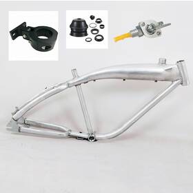 Cdhpower 762668518456 3.4l Brushed Alum Felt Faker Gas Frame 135mm Width And Mount Headset Petcock