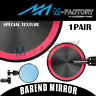 Cl3bemlp20xxfzm8ff1023 Fastbolt Black Foldable Reborn Ring Bar End Mirror For Aprilia