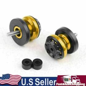 M524-a010-gold Cnc 6mm Swingarm Slider Spool Fit For Yamaha Yzf R1 R6 R6s Fz6 Fz8 Xjr Gold Yu