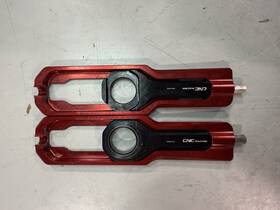 Lotdo12r Cnc Racing Chain Adjusters Red -