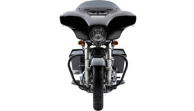 601-2113b Cobra V-bend Freeway Bar Black Harley Davidson 2014-2020 Flh Electra Glide