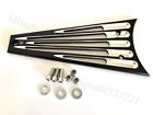 Cp779 Generic Motorcycle Black Grill Radiator Cover For Harley Touring Street