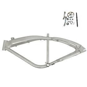 Donsp1986 762668516360 Brushed Alum Gas Frame 3.4l 135mm Dropout Tank Built-in With 36t Wide Crank