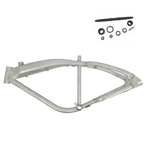 Donsp1986 762668516384 26 Inch Brushed Alum Gas Frame 3.4l 135mm Dropout Tank Built-in With Wide Bb