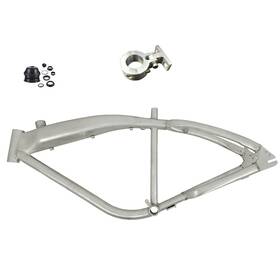 Donsp1986 762668516407 26 Inch Brushed Alum Gas Frame 135mm Dropout 3.4l Tank With Headset And Motor Mount