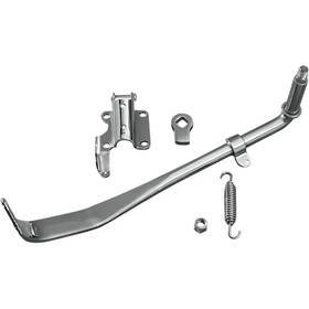 32-0447-bc9 Drag Specialties Chrome Replacement Kickstand And Mounting Kit Shovelhead Panhead Knucklehead