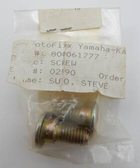 00061777 Ducati Oem P/n Screw Tsei M8x1.25 Ch6 1995 Supersport 900ss Footrest