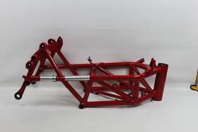 47017012aa Ducati Hypermotard 1100 Evo Oem Main Frame Chassis Straight Slvg