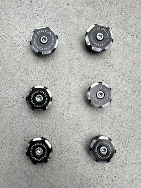 Tthm9502d Ducati Ducabike Dbk Frame Plugs For Hypermotard 950 2019-2024 Model Years