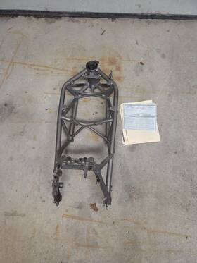 Zdm1sb3r21b010043 Ducati 1994-2002 748 Biposto Or Monoposto916 Main Frame Chassis