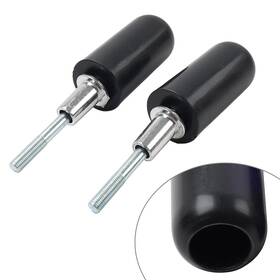 Earthoee 550729800325 Universal Motor Frame Sliders Anti Crash Protector Black For Yamaha Suzuki