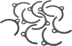 A-47525-52 Eastern Swingarm Lock Plate Bearing Nut 10-pack For Harley-davidson Sportster