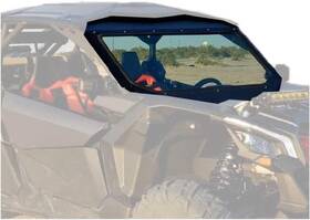 Vc-lymm-074 Ecotric Full Glass Windshield Sun Visor Compatible With Can Am Black