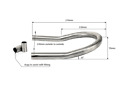 Efb492 Efarbuy Cafe Racer Rear Frame Hoop Brat Style Seat Large