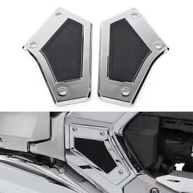 Efmotorshop 550734803731 2x Motor Swingarm Pivot Covers Gloss Chrome For Honda Goldwing Gl1800 2018-2020