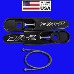 Drz400-be F & Racing Suzuki Drz400 Super Moto Swingarm Extensions And Brake Line Inch Made In The Usa