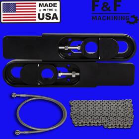 Gsxr-03-04-1000-be-kit F & Racing 2004 Gsxr 1000 Bolt On Swingarm Extension Kit Inch Made In The Usa