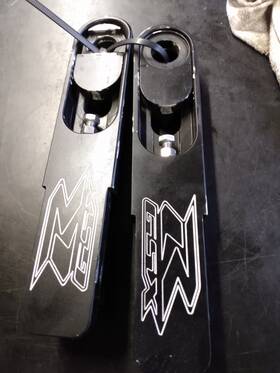 Gsxr-09-16-1000-be-bl F & Racing 2009-2016 Gsxr 1000 Bolt On Swingarm Extensions 10 11 12 13 14 15
