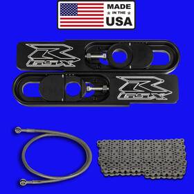 Gsxr-600-11-25-be-kit F & Racing 2011-2025 Suzuki Gsxr 600 / 750 Swingarm Extension Kit Inch Made In The Usa