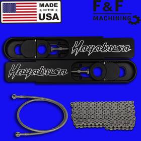Hayabusa-99-07-be-kit-12 F & Racing 1999-2007 Hayabusa 12 Inch Bolt On Swingarm Extension Kit Made In The Usa Hayabusa-99-07-be-kit-12 F & Racing 1999-2007 Hayabusa 12 Inch Bolt On Swingarm Extension Kit Made In The Usa