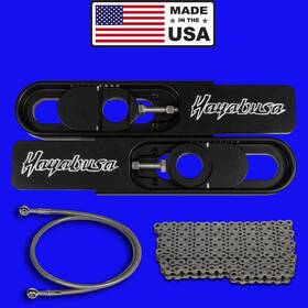 Hayabusa-99-07-be-kit F & Racing 1999-2007 Hayabusa Bolt On Swingarm Extension Kit Inch Made In The Usa