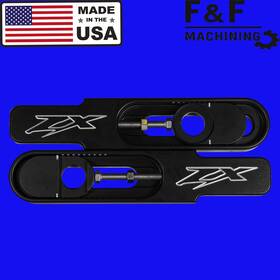 Zx14-12-26 F & Racing 2026 Kawasaki Zx14 Bolt On Swingarm Extensions Inch Made In The Usa