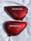 Hd-cb100-scs-002-sa Fits 78-82 Honda Cb100 Cb125 Cb125s Cl100 Side Cover Red Sticker Set New