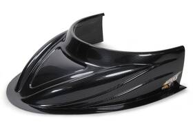 040-4113-cf Fivestar Md3 Hood Scoop 5in Tall Flat Carbon Fiber Look