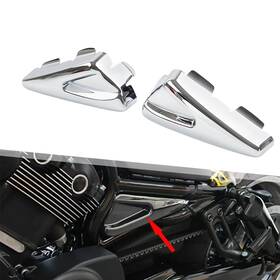 Flashbuyeasy 550753326648 Chrome Side Frame Tank Covers For Harley V-rod Muscle 2009-17 Night Rod 07-11