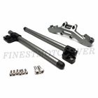 Fm-hb-dscram1517-gray Finestmotorever Adapter Separate Adjhktable Riser Lower Handlebar For 686437248019