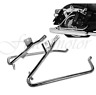 Fm-tghd-sg02-cd1 Finestmotor Chrome Saddlebag Support Bracket For Harley Touring 791932515808