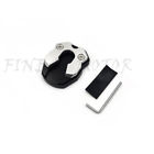 Fm-yam-253max1518-bk1 Finestmotor Black Cnc Sidestand Foot Plate Kickstand Pad 738422048118