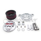 Fmmt225-010c-cd Eyes Finestmotor Zombie Chrome Air Cleaner Intake Filter 791932481233