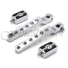 216-053x2-cd Fmmt268-009b Finestmotor Black Skull Shift Lever Arm Holes For 738422044103