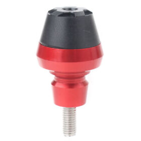 Front Fender Frame Slider Screw Bolt Fork Protector M6 Universal Motor Red