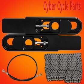 Ftd Customs Dr-z400sm-kit 2015 Suzuki Dr-z400sm Bolt On Swingarm Extension Kit Chain And Brake Line