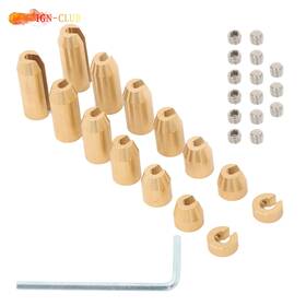 Genrics Icc3616764 14 Pack Motorcycle Reusable Brass Wheel Spoke Balance Weights Refill Kits