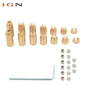 Genrics Ign3575192 14pcs 7 Size Universal Motorcycle Brass Wheel Spoke Balance Weights Refill Kits