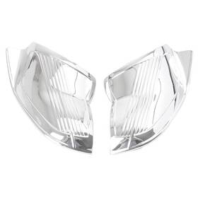 104yf001 Gzyf For Harley Electra Glide Classic Flhtc 1996-2013 2x Chrome Inner Fairing Covers