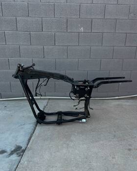 134235 Harley-davidson 2000 Dyna Low Rider Frame Clean Title