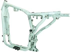 47292-83 Harley-davidson 1983 Sportster 1000 Xlx Body Main Frame Chassis Bent Welded Cln Clr 1347