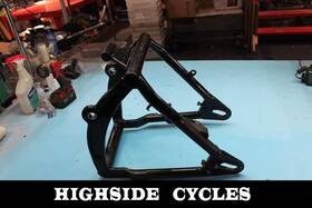 47573-89b Harley-davidson 1354 99 Softail Rear Subframe Back Sub Frame 47573-89b Harley-davidson 1354 99 Softail Rear Subframe Back Sub Frame