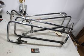 4903-93 Harley-davidson 93-96 Touring Oem Saddlebag Guard Set Crash Bar Rusty Flaking Chrome