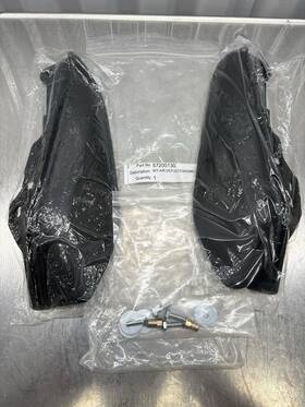 57200130 Harley-davidson Oem Touring Models 2014 And Newer Mid Frame Heat Deflectors Set