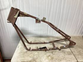 816758 Harley-davidson 1958 Scat / Hummer Bth 125 165 Frame Oem Primed Red 816758 Harley-davidson 1958 Scat / Hummer Bth 125 165 Frame Oem Primed Red