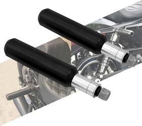 000401 Hcmotorku Motorcycle Upper Shock Mount Frame Sliders Falling Crash Protector Guards