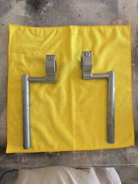 Helibars Hb01004 Handlebars / Risers For The Honda Vfr800 1998-2001 And Vtec 2002-2013