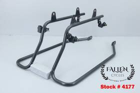 90476-00 Hogworkz 2001 Harley Softail Hard Bag Conversion Saddlebag Mount Bracket Set #4177
