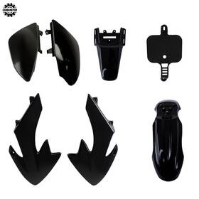 Hgf77048 Home-garden-fix Plastic Fender Fairing Body Cover Kit Fit For Honda Xr50 Crf50 Dirt Pit Bike New